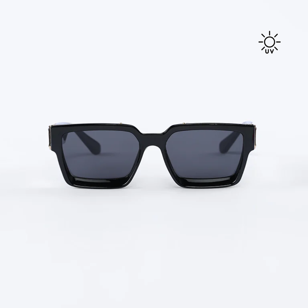 Square Black Retro