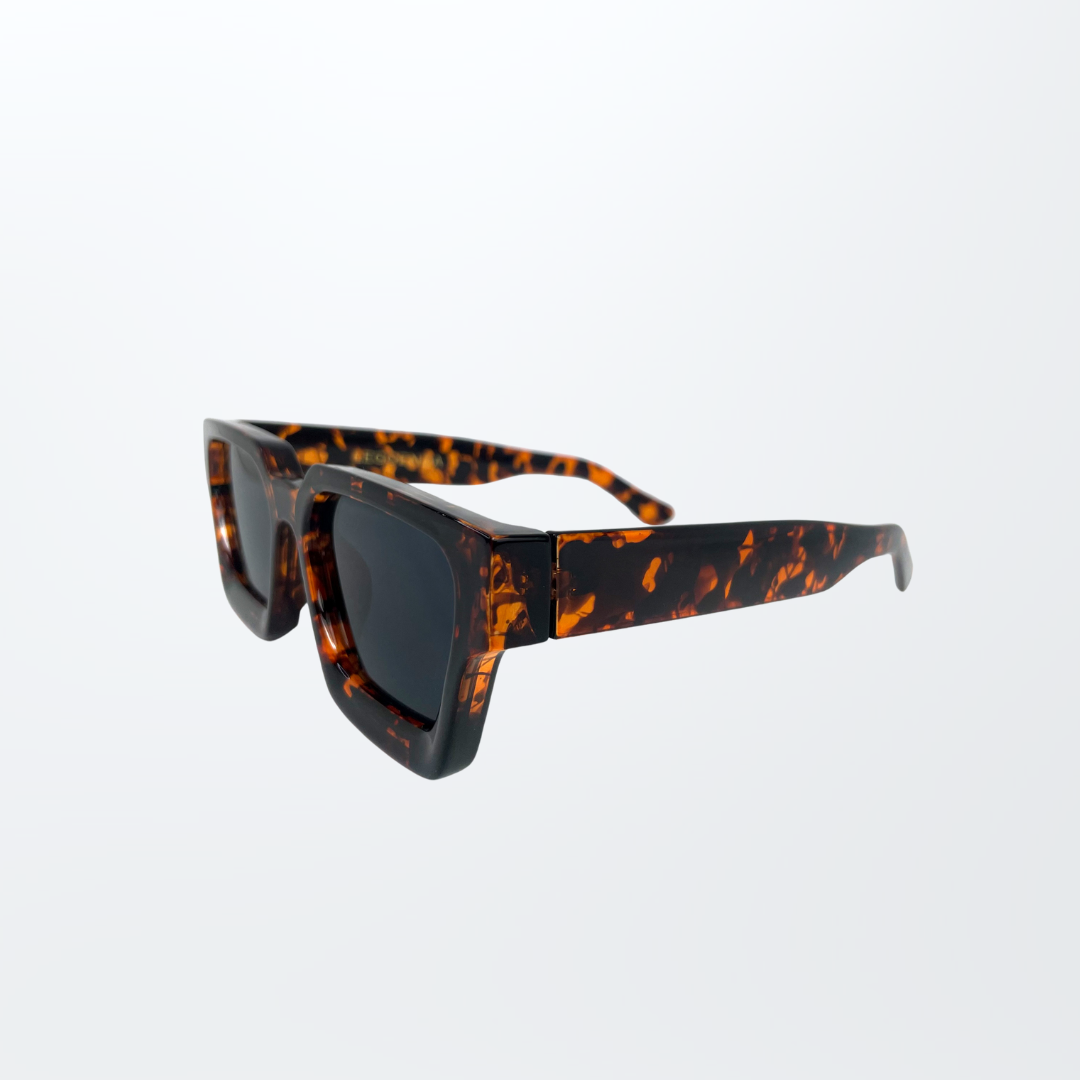 Square Leopard Retro