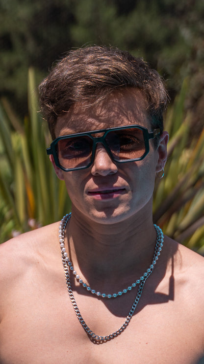 Pearls & Silver Chain