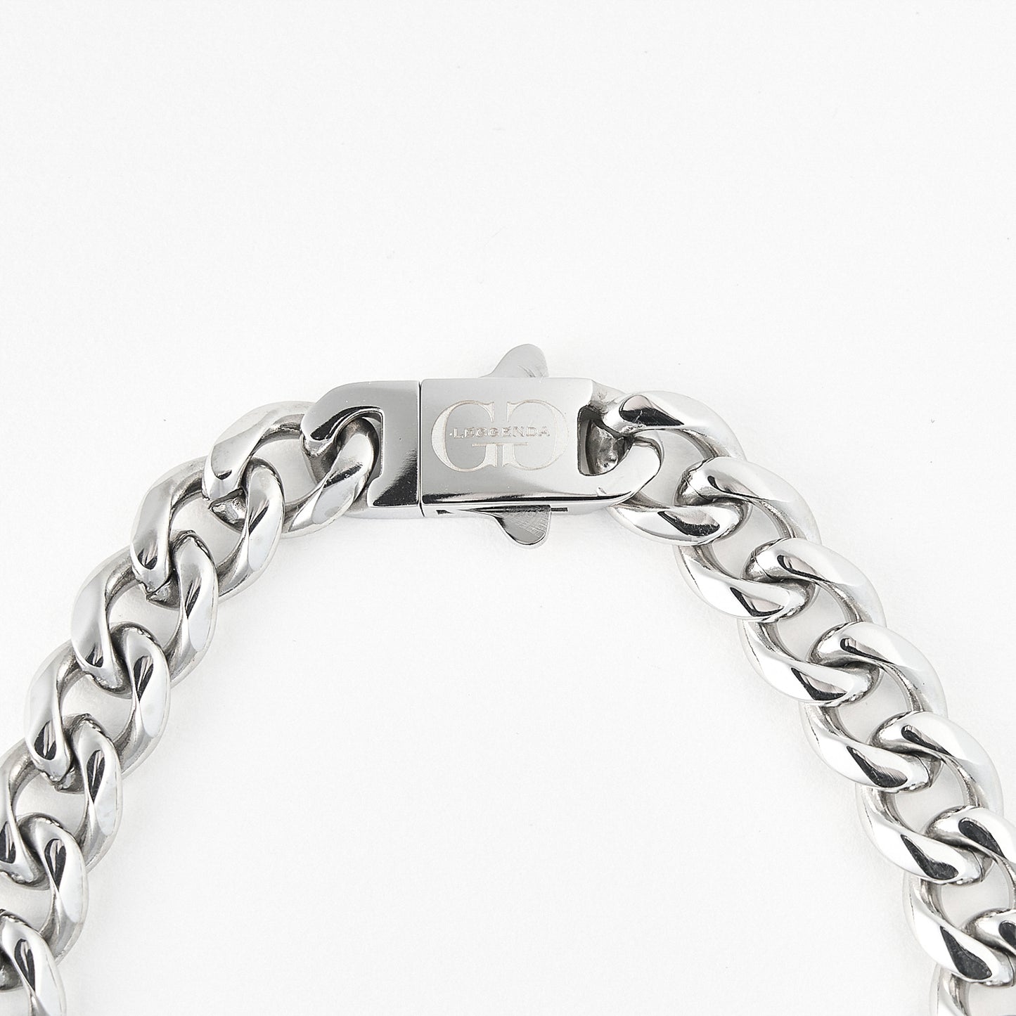 Silver Cuban Link 9mm