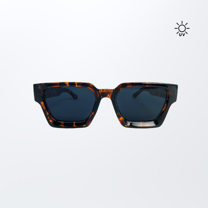 Square Leopard Retro