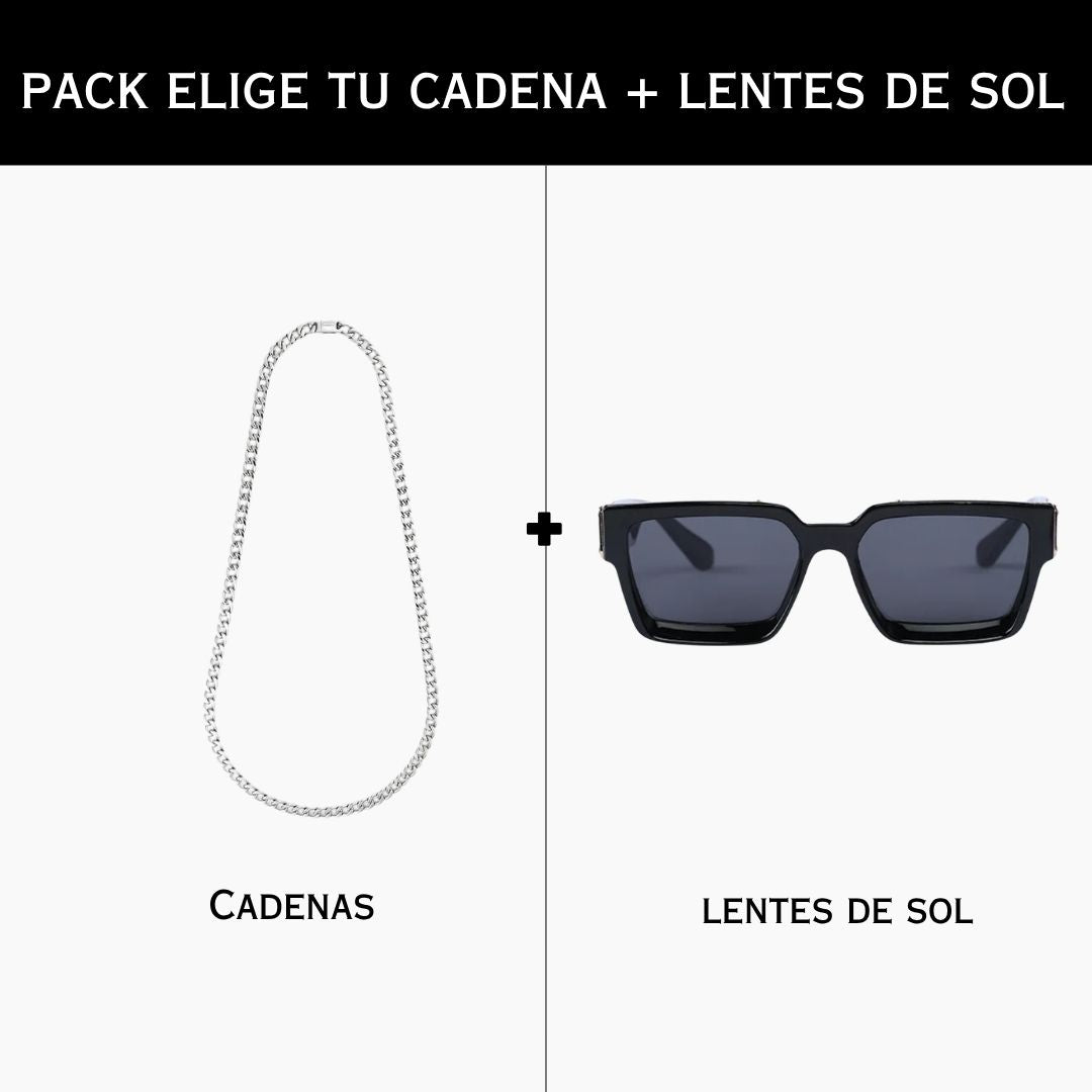 Pack: Elige tu Cadena + Lentes de Sol