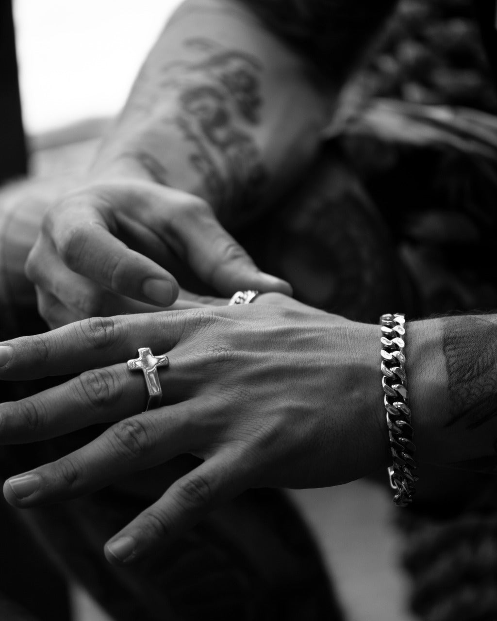 Silver Cuban Link 9mm